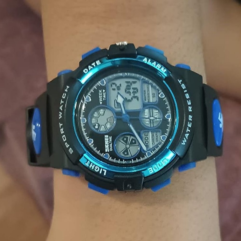 Kids LED Multi Function Waterproof Watch - Picture 8 of 10